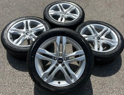 4 ORIGINAL 18" ALU WINTERRÄDER AUDI A4 ALLROAD 8W B9 8W9601025B 245/45R18 100V - Bild 1 von 4