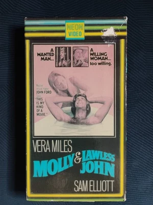 MOLLY & LAWLESS JOHN (1988 Neon Video) VHS starring Sam Elliot & Vera Miles Foto 1 de 4