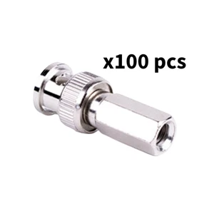 100x BNC Male Connector, Twist On, RG59 - Picture 1 of 3