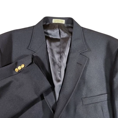 Abrigo Deportivo Orvis Blazer 52R Azul Marino Dorado Botones Hecho en EE. UU. Mezcla de Lana De Colección Foto 1 de 4