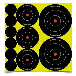 Birchwood Casey Shoot-N-C Variety Pack 132 Targets Self-Adhesive Backing - 34608 - Picture 1 of 1