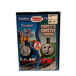Thomas and Friends Thomas Gets Tricked Percy's Ghostly Trick Double Feat New D12 - Picture 1 of 2