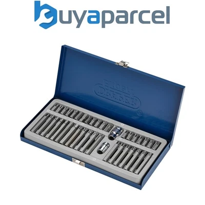 Draper 33322 Draper Expert TX-STAR Hex. & Spline Mechanics Bit Set, 3/8, 1/2" Sq - Image 1 of 4