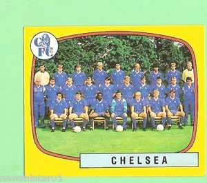 #D35.  1988 PANINI  SOCCER FOOTBALL STICKER #46  CHELSEA TEAM PICTURE - Picture 1 of 1