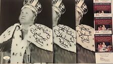 King Harley Race Signed WWF 8x10 Photo Autograph WWE Legend JSA COA