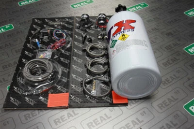 Kit de boquilla única Nitrous Express Acura Honda 4CYL 4 CYL 35-75 HP con botella de 10 lb Foto 1 de 4