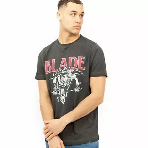 Official Marvel Mens Blade Strike T-shirt Black S-XXL - Picture 1 of 6