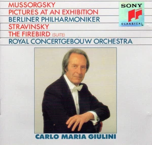 Carlo Maria Giulini - Pictures At An Exhibition / The Firebird - Used CD - Imagen 1 de 5