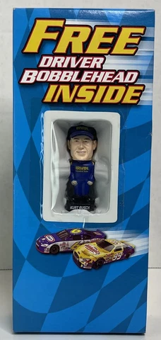 Kurt Busch #97 Irwin Industrial Tools Driver Bobblehead 3 inch in Box Nascar Cover