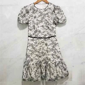 Gal Meets Glam Viola Raffia Floral Embroidered 0 - Picture 1 of 9