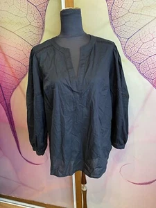 H&M Bluse, Tunika Gr. M  170  Landhaus Schwarze Bestickte Neu. - Bild 1 von 4