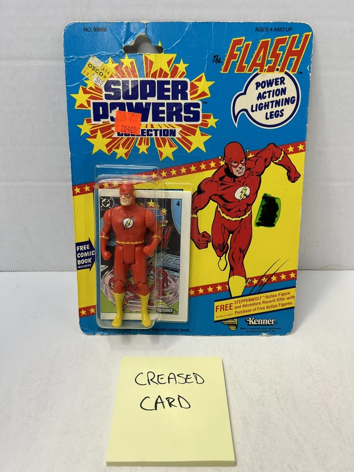 Super Powers Superman 12b Figure 1984 MINT Unpunched Kenner/hasbro Employee
