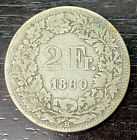 Switzerland - 2 Francs 1860