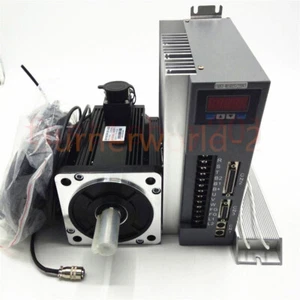 3.8KW 15NM AC 220V Servo Motor CNC Servo Driver Kit NEMA52 for CNC Router Sewing - Picture 1 of 16