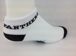 Carolina Panthers Football Money Ankle Socks White - Picture 1 of 3
