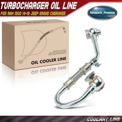 Línea de refrigerante turbocompresor de suministro para Ram 1500 2014-2018 Jeep Grand Cherokee 3,0 L Foto 1 de 4