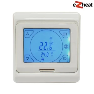 Digital Touchscreen Programmable Thermostats for Electric Underfloor Heating - Picture 1 of 27