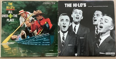 The Hi-Lo’s 2 LPs - Love Nest (re-issue) + All Over the Place (DJ/promo)  Foto 1 de 4