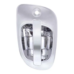 6 White LED Chrome Door Handle Cover for Freightliner Cascadia - Passenger - Bild 1 von 4