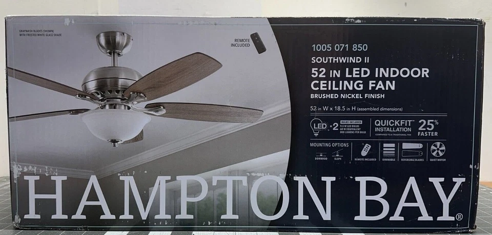 Hampton Bay Southwind II 52 in. Replacement parts 1005071850  50279 - Image 1 of 1