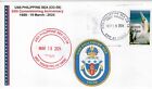 USS Morze Filipińskie CG 58 35. rocznica komisji 2 znaczki pocztowe 18 marca 2024