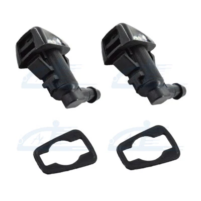 For Jeep Liberty 2008 2009 2010 2011 2012 2pc Windshield Washer Nozzle Jet Spray - Image 1 of 4