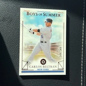 Carlos Beltran 2024 Boys of Summer RED Mets 149/149 RARE Last Print Card #32 - Picture 1 of 3