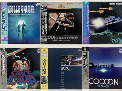 2001: A Space Odyssey, 2010, and more. Sci-Fi Movie Laserdisc Lot of 6 LD Japan - Image 1 of 4