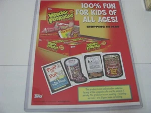 Wacky Packages Series 1 Promo Dealer Advertising Sell Sheet Topps 2004 Rare Mint - Picture 1 of 4