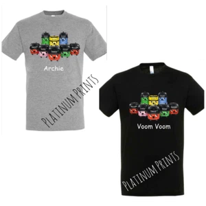 Camiseta aspiradora personalizada para niños/niñas Henry Hoover y amigos  - Imagen 1 de 4