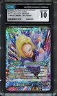 Power Absorbed Collectors Box Topper Bt20 Android 17 Back/Front Holo Cgc 10 Psa
