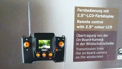 Porsche R / C Porsche Cayenne Turbo Nikko M 1:14 blau mit Kamera !! - Bild 1 von 4