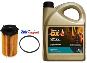 For Ford Focus Mk3 1.5 TDCi 14-18 Oil Filter & 5L 0w30 Engine Oil Service Kit - Picture 1 of 1