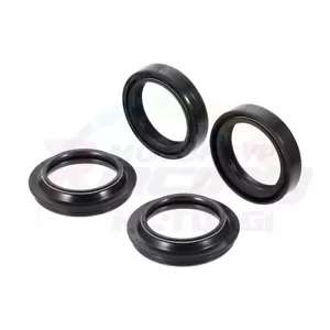 Front Fork Oil Seal Dust Seals For Kawasaki ZX400 ZX600 ZX636 KLE650 VN800 VN900 - Picture 1 of 5