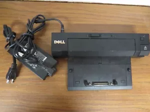 + Dell PR02X E-Port Plus II Docking Station with power supply - Picture 1 of 3