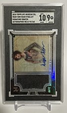 Sean O’Malley 2018 UFC Topps Museum Rookie Patch Auto RPA 92/165 SGC 9 🔥