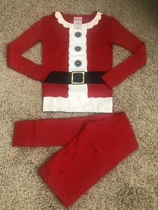 NEW Wondershop Boys / Girls / Kids Santa Snug Fit Christmas Holiday Pajamas SZ 6 - Picture 1 of 5