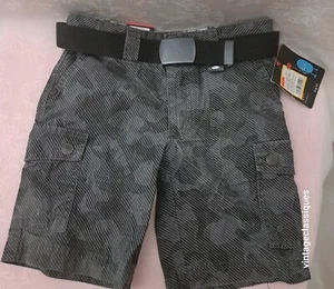 Shaun White Boy's 4T Cargo Shorts Grey/Black Camo Print NEW WITH TAGS  - Picture 1 of 4