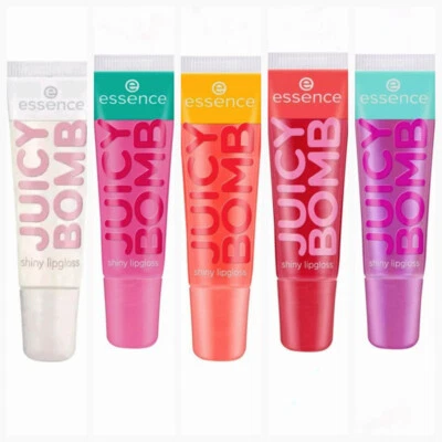 JUICY BOMB SHINY ESSENCE LUCIDALABBRA FRUTTATO 10ml LIPGLOSS trucco labbra gloss - Image 1 of 4
