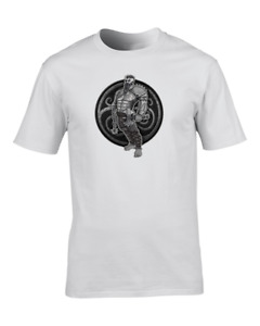 GAULISH WARRIOR- Celtic Tribesman Character - Men's T-Shirt