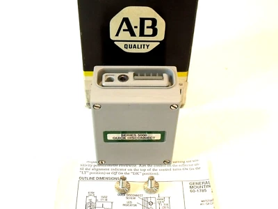 Base de terminal Allen-Bradley 42MTB-5002 SER B Series 5000 nuevo en caja para cabezal fotográfico de 42 mm Foto 1 de 4