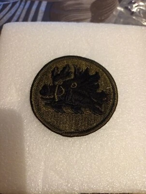 Patch armée us US ARMY GEORGIA NATIONAL GUARD KAKI original   - Photo 1/3