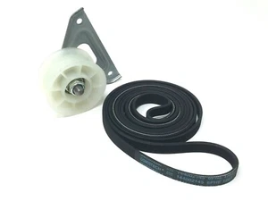 WÄSCHETROCKNER UMLENKROLLE RAD & RIEMEN PASSEND FÜR HOTPOINT INDESIT ARISTON CREDA - Bild 1 von 4