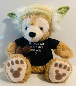 Disney Parks Duffy Bear Yoda Star Wars Plush 2014 Adorable - Picture 1 of 4