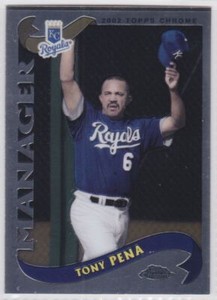 2002 Topps Traded & Rookies Chrome #T108 Tony Pena