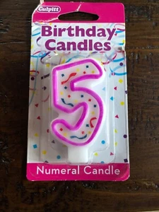 #5 Birthday Candle - Picture 1 of 2