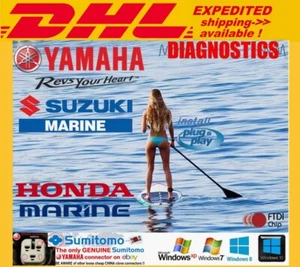 YAMAHA SUZUKI HONDA marine, professional OUTBOARD DIAGNOSTIC KIT - Picture 1 of 9