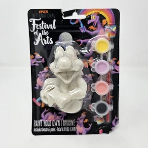 Walt Disney World 2023 Festival of the Arts Paint Your Own Figure Figment Epcot - Picture 1 of 5