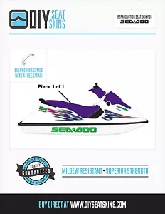 SPI RX DI GSX GSI HX SP XP SPX SEADOO PURPLE Seat Cover 92 93 94 95 96+ USA MADE - Picture 1 of 2