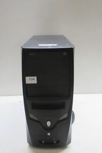 Retro Black Sleeper ATX Computer Case Case w/ 450W PSU - Picture 1 of 6